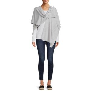 🌺🌼 Time and Tru Women’s Grey Multi Wear Wrap